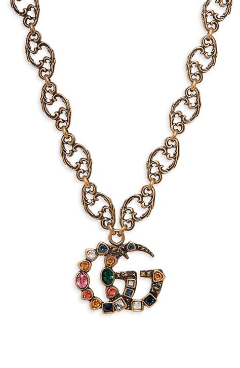 gucci guitar necklace|Gucci necklaces for women uk.